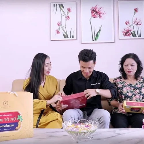 Puecolazen Viên Uống Collagen Sâm Tố Nữ Hộp 45 Viên
