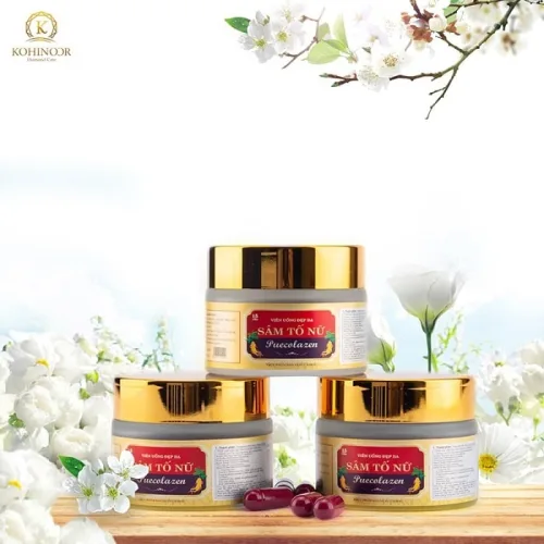 Puecolazen Viên Uống Collagen Sâm Tố Nữ Hộp 45 Viên