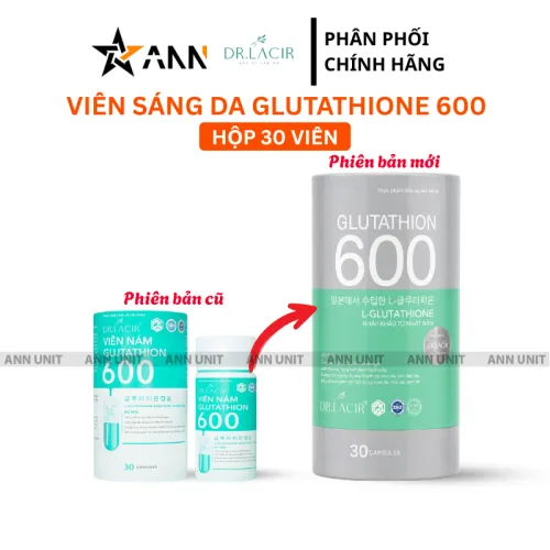 Chuyên sỉ viên Uống Trắng Da Lacir Glutathione Plus Dr Lacir