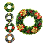 Vòng Nguyệt Quế Noel 30cm Trang Trí Cửa, Tường 5 Mẫu