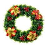 Vòng Nguyệt Quế Noel 30cm Trang Trí Cửa, Tường 5 Mẫu