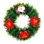 Vòng Nguyệt Quế Noel 30cm Trang Trí Cửa, Tường 5 Mẫu