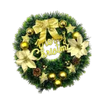 Vòng Nguyệt Quế Noel Trang Trí Tường Và Cửa, 2 Mẫu, 40cm