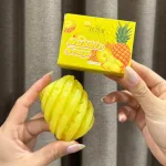 Nơi lấy sỉ xà Bông Tắm Trắng Body Khóm Bubble Soap 65g & Bưởi Vita Soap 85g Le Peau - Combo 2 (1 Khóm + Tặng 1 Bưởi)