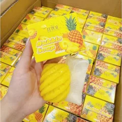 Combo 2 Xà Bông Body Khóm Bubble Soap 65g Le Peau