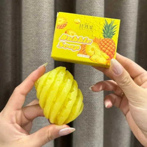 Combo 2 Xà Bông Body Khóm Bubble Soap 65g Le Peau