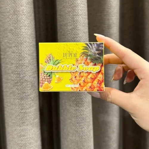 Combo 2 Xà Bông Body Khóm Bubble Soap 65g Le Peau