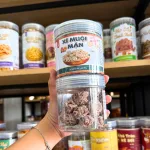 Xí muội mini vị mặn đóng hộp PET, khối lượng 200g