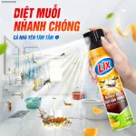 Chuyên sỉ xịt Côn Trùng LIX Hương Cam Chai Vàng 600ML