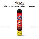 Chai Xịt Côn Trùng LIX Hương Chanh Màu Đỏ 600ML