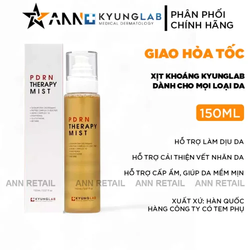 Shop sỉ xịt Khoáng Kyung Lab PDRN Therapy Mist Hàn Quốc 150ml