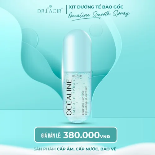 Chỗ sỉ xịt Khoáng Tế Bào Gốc Dr Lacir Occaline Smooth Spray Giúp Da Căng Bóng 130ml