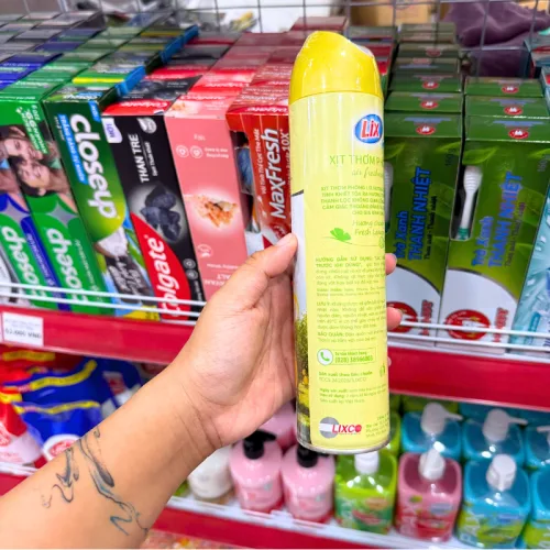 LIX 6 IN 1 Xịt Thơm Phòng Hương Chanh 280ml