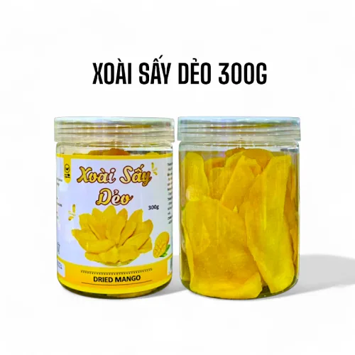 Xoài Dẻo Sấy Khô Đóng Hộp 300g