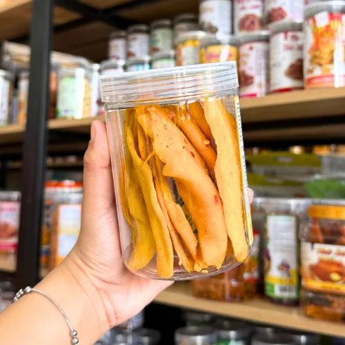Shop sỉ xoài Sấy Dẻo Muối Ớt Thơm Ngon 300g - Hũ Pet