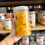 Xoài Dẻo Sấy Muối Ớt 400g Đựng Hũ Pet
