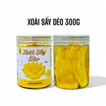 Xoài sấy dẻo thơm ngon đóng hũ Pet, khối lượng 300g