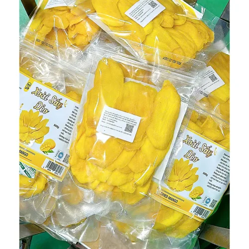 Xoài sấy dẻo nguyên vị 500g dạng túi zip