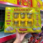 Shop sỉ yến Chưng Đường Phèn Khánh Hòa KHNest 32% Hộp Vàng 6 Hủ 70ml
