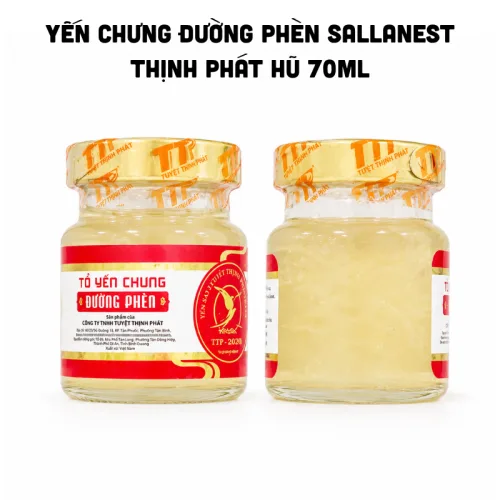 Sallanest Thịnh Phát Yến Chưng Đường Phèn 70ml