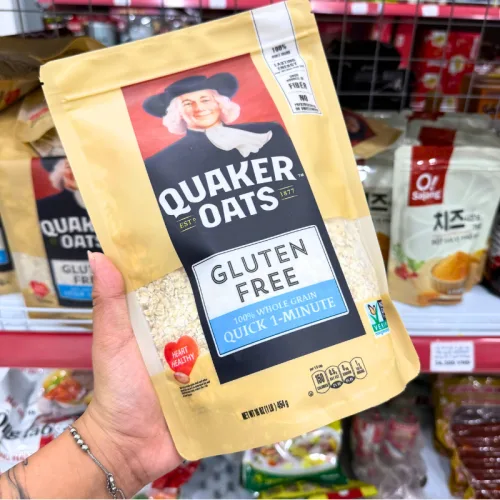 Yến mạch Oat Quaker Oats Ông Già, khối lượng 454g