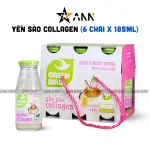 Lốc 6 chai Yến Sào Collagen Green Bird 185ml