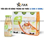 Chuyên sỉ yến Sào Đông Trùng Hạ Thảo Green Bird Lốc 6 Chai 185ml