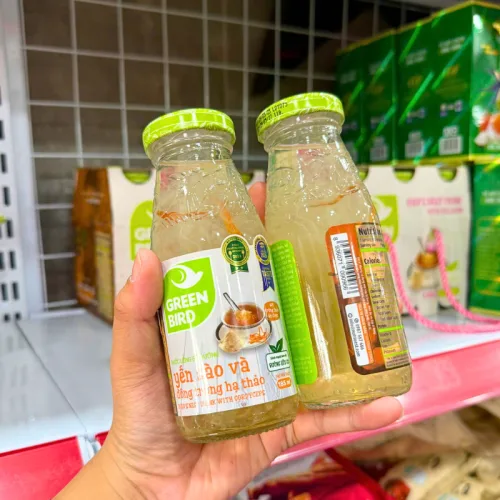 Chuyên sỉ yến Sào Đông Trùng Hạ Thảo Green Bird Lốc 6 Chai 185ml