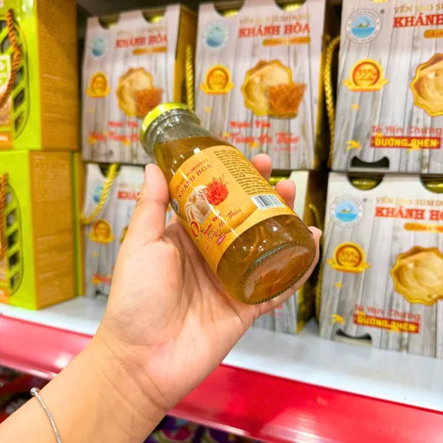 Lốc 4 chai yến sào Suminest Khánh Hòa đông trùng hạ thảo 35% 180ml