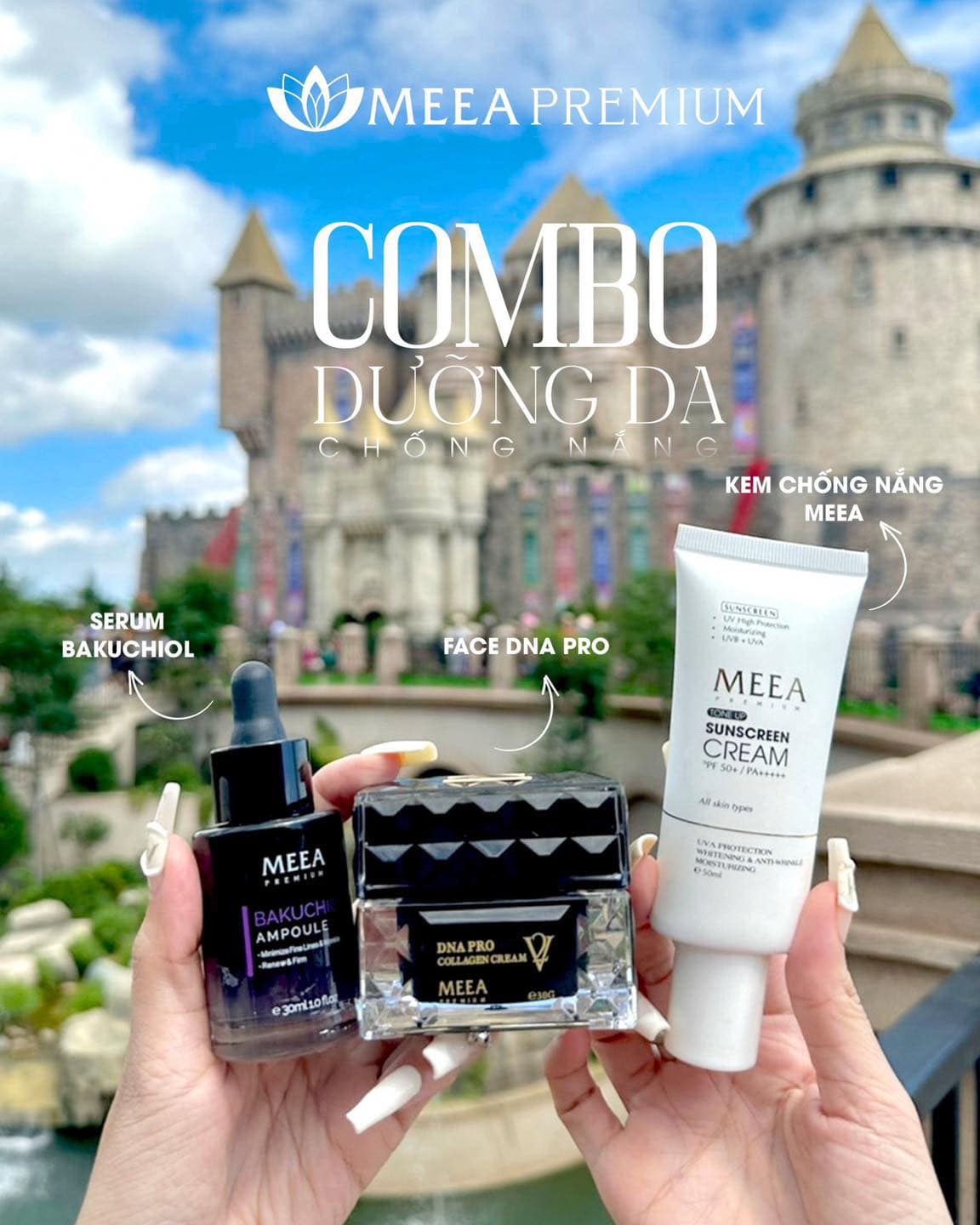 Combo dưỡng da siêu đỉnh của Meea Organic