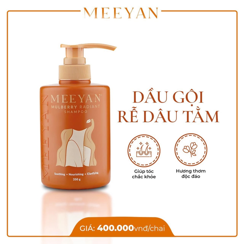 Dầu Dầu Gội Rễ Dâu Tằm MeeYan Mulberrry Radiant Shampoo