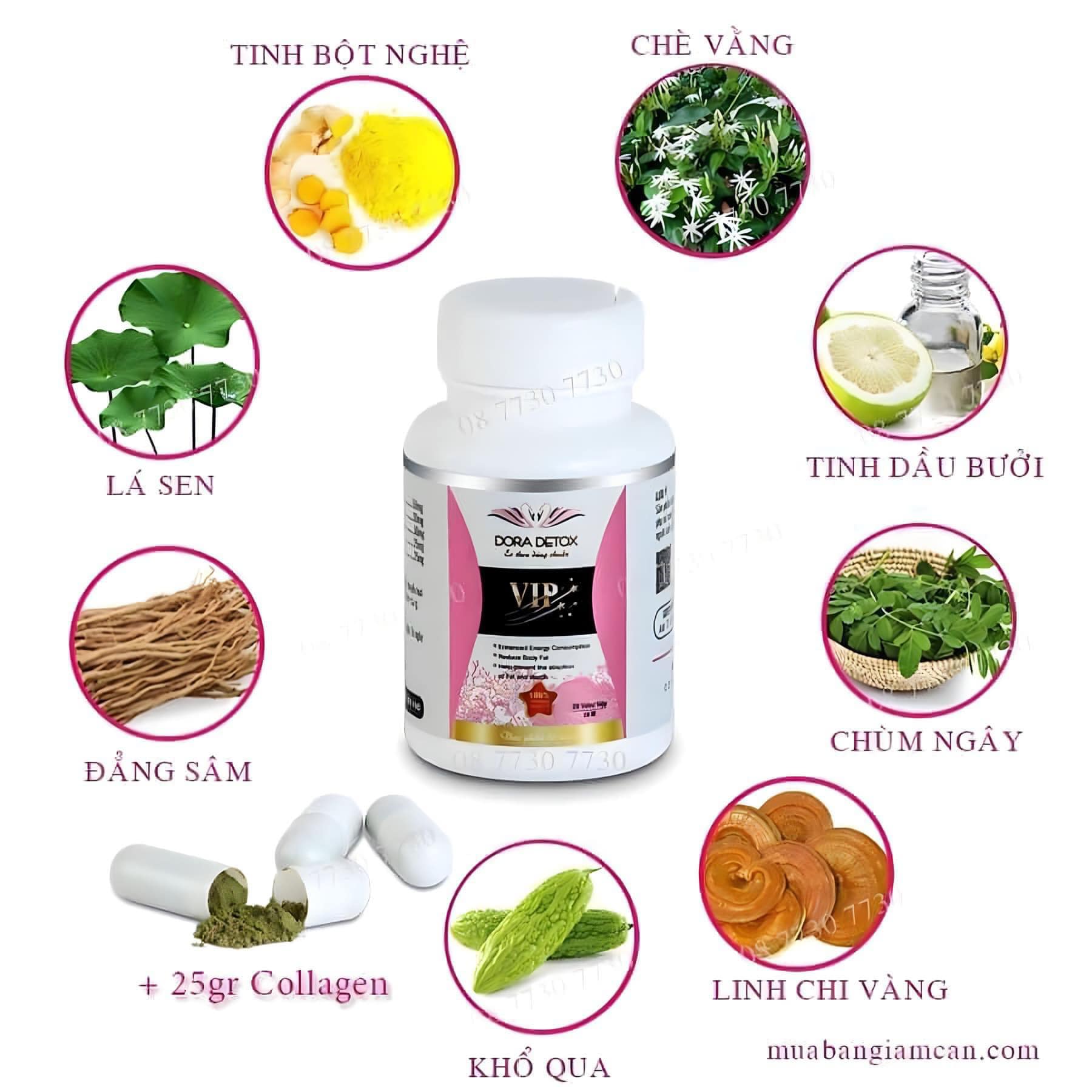 Dora VIP Eo Thon Dáng Chuẩn Dora Detox  Cho bạn vóc dáng đồng hồ cát
