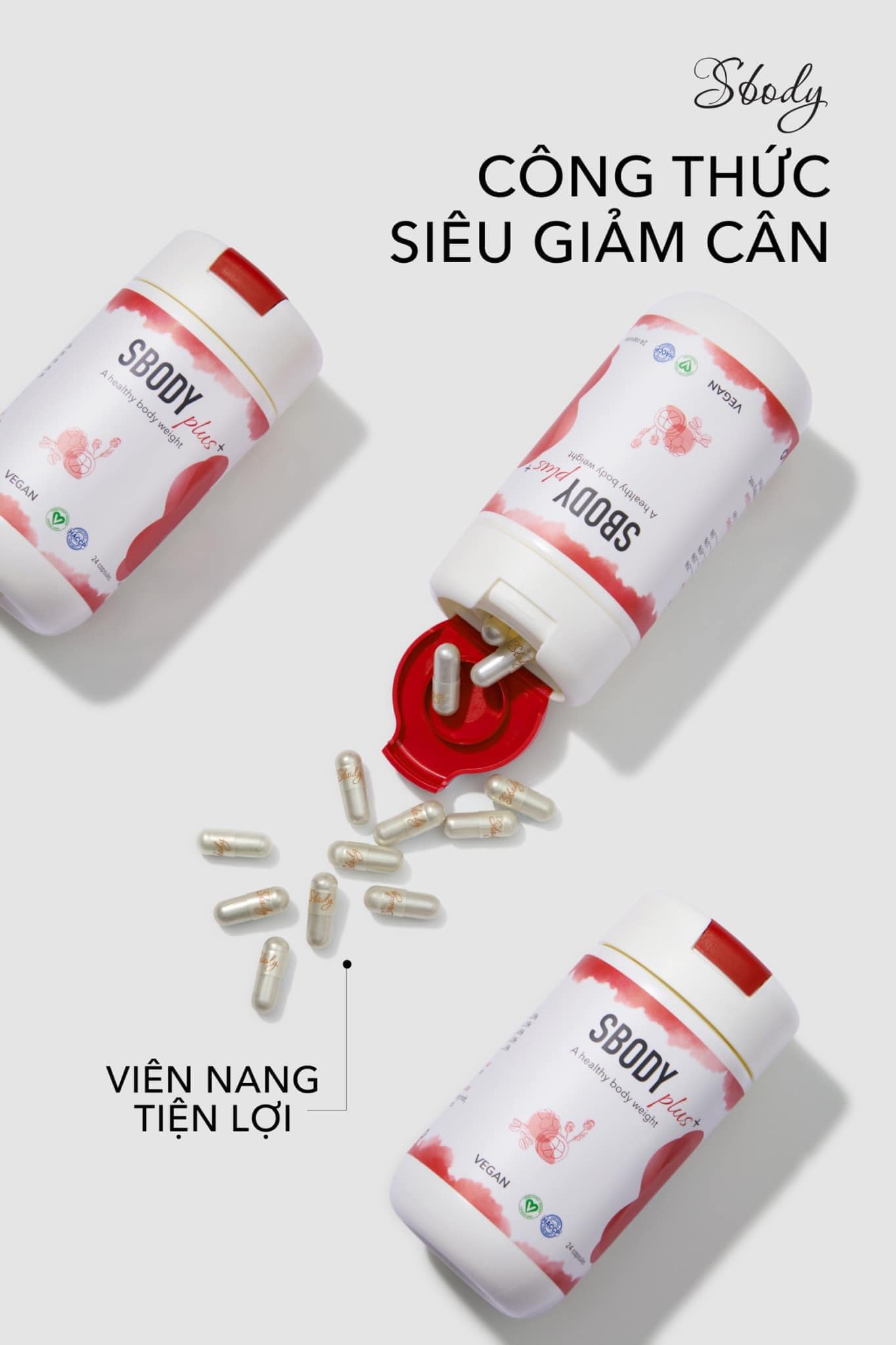 Giảm cân Sbody Plus+ phiên bản cải tiến hiệu quả nhân đôi