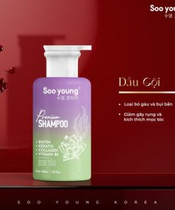 Dầu Gội Sen Tảo Soo Young 350ml