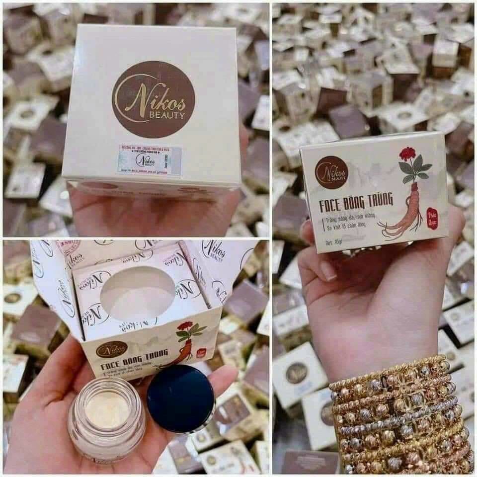 Kem Face Đông Trùng  Nicos Thanh Nhi chính hãng