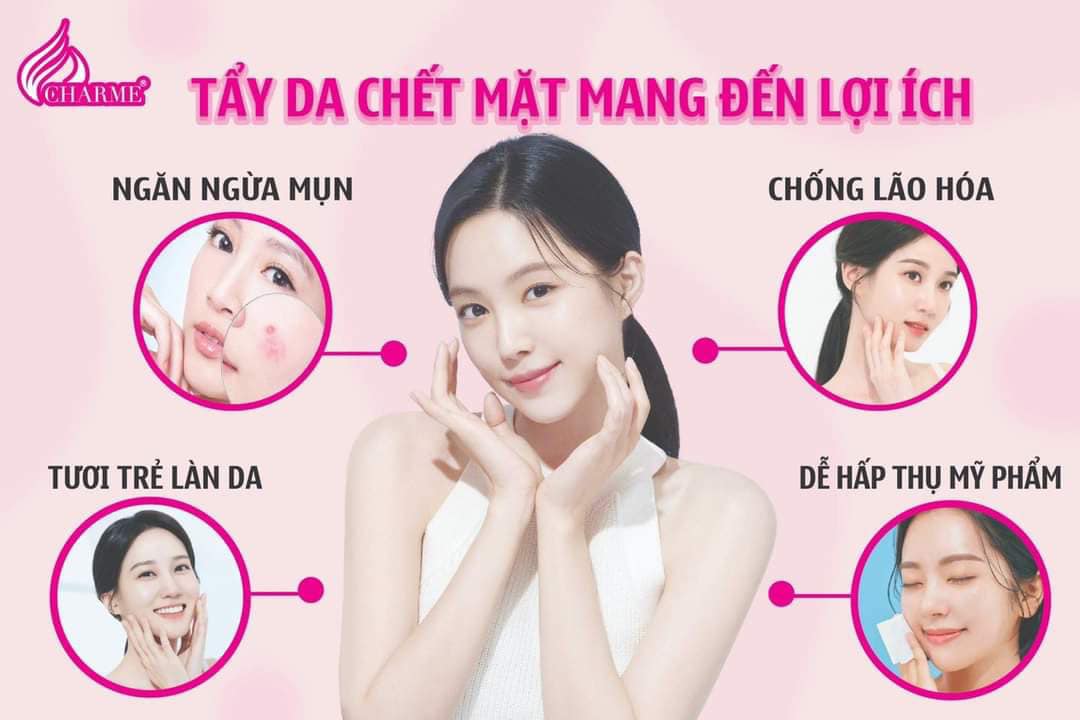 Tẩy Tế Bào Chết Da Mặt Charme Perfect Exfoliating Scrub Mask