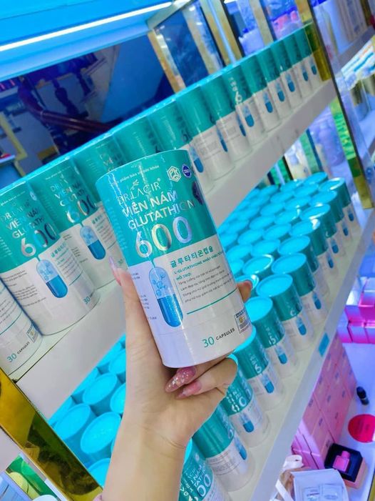 Viên Uống Trắng Da Glutathione 600 Dr Lacir