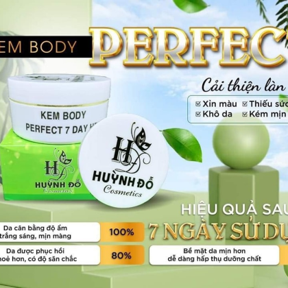 Kem Body Perfect 7 Day HD Huỳnh Đỗ