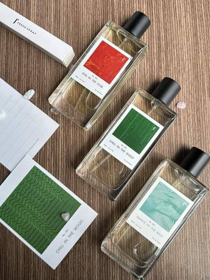 Combo 3 Chai Nước Hoa F Fresh Spray Nước hoa của Gil Lê thì chất lượng khỏi bàn