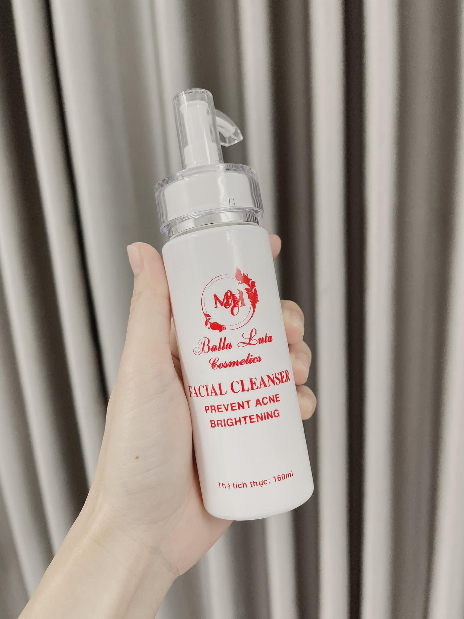 Sữa Rửa Mặt Balla Luta Ngừa Mụn Sáng Da