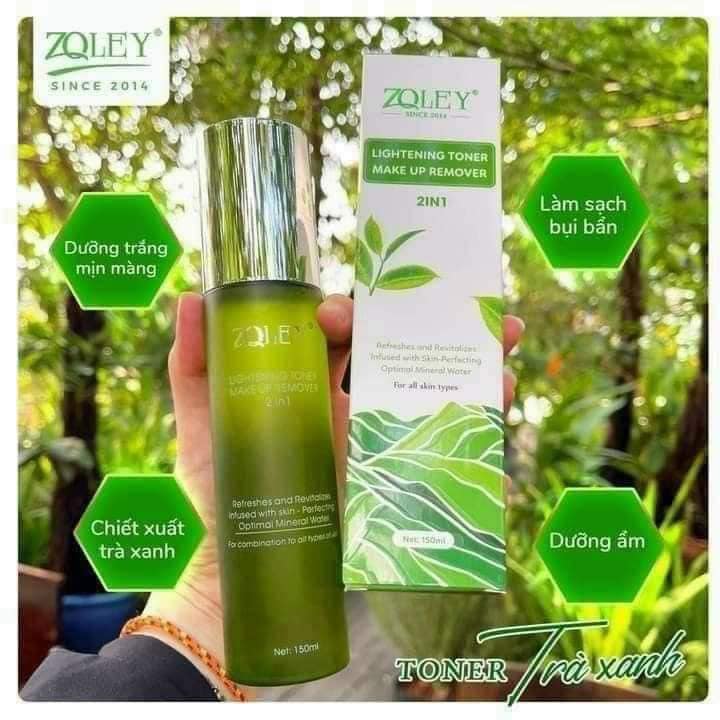 Nước Tẩy Trang Trà Xanh Zoley