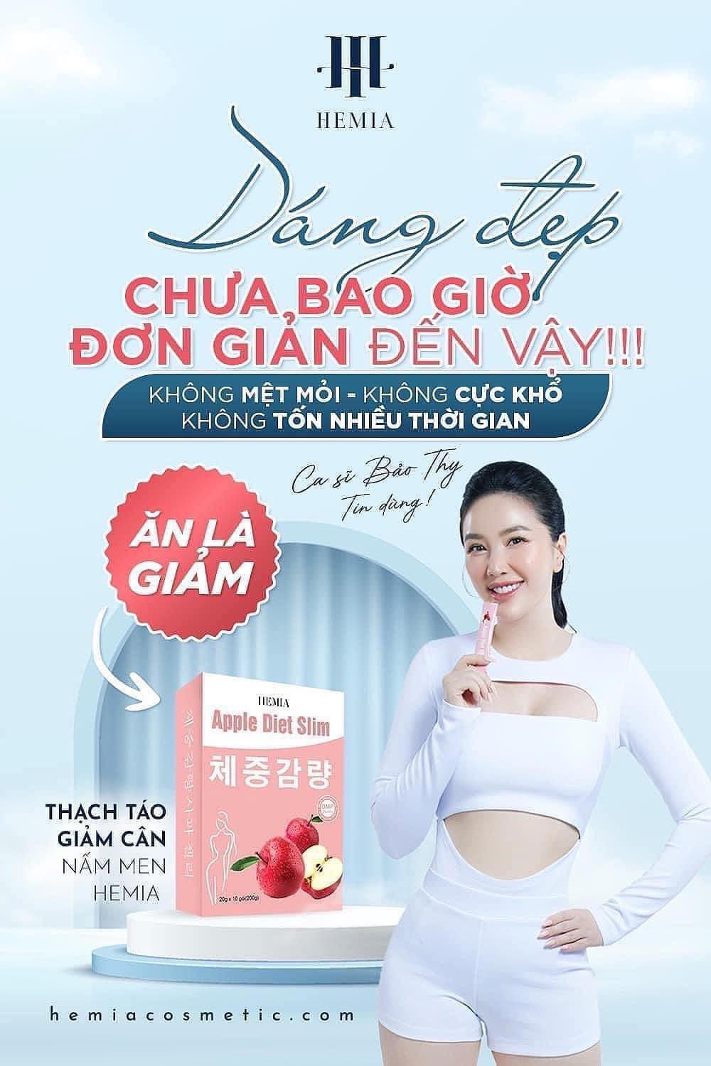 Tại sao nhiều người giữ dáng lại chọn thạch táo giảm cân Hemia