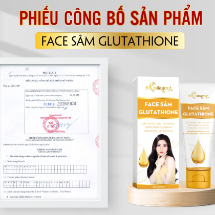 Kem Face Sâm Glutathione N Collagen Cho làn da căng bóng mướt mịn