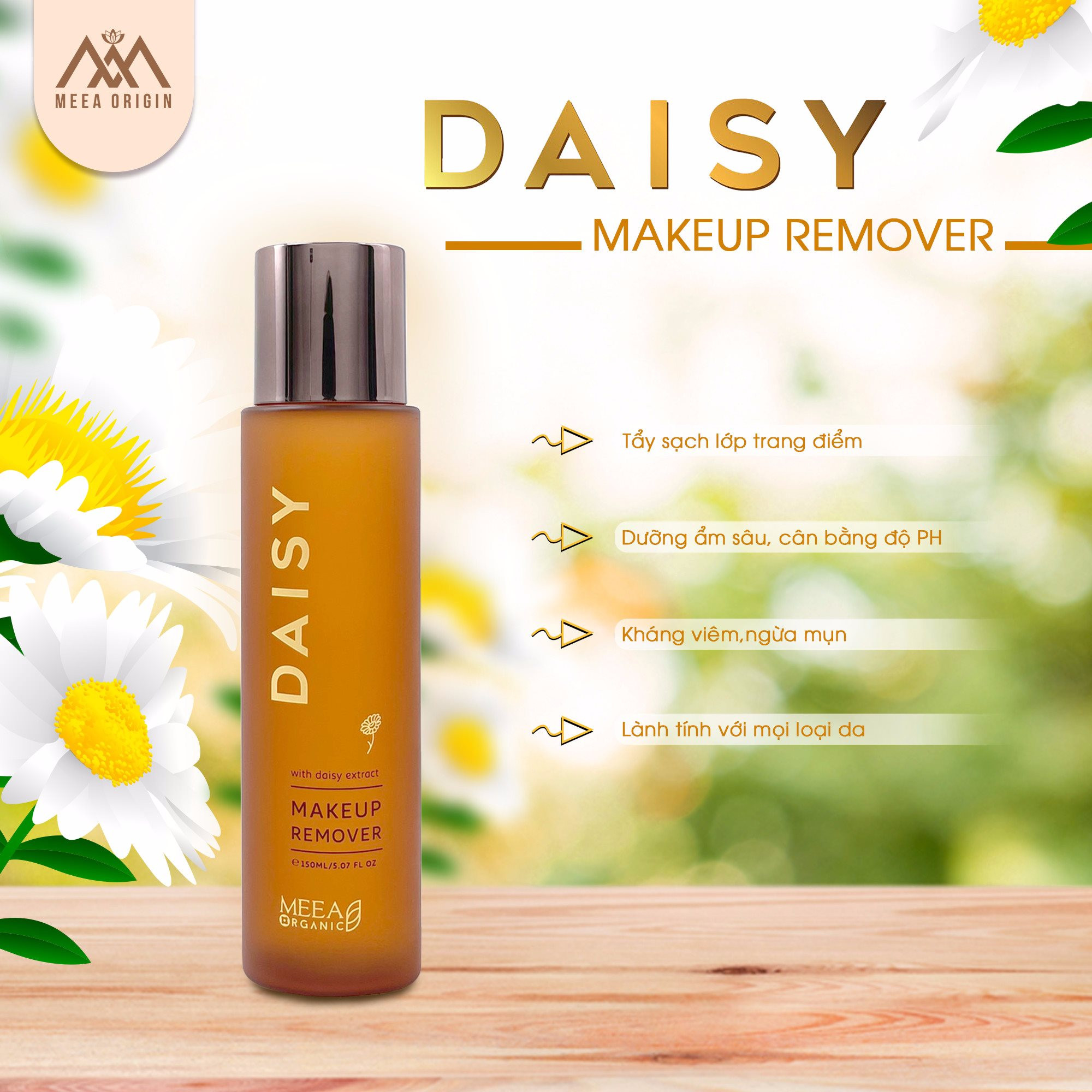 TẨY TRANG DAISY - DA ĐẸP NHƯ Ý