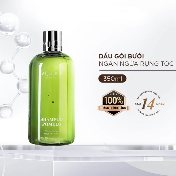 Dầu gội bưởi Vi Jully giúp giảm rụng tóc,nuôi dưỡng tóc từ sâu bên trong