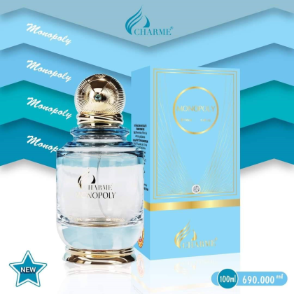 Nước Hoa Nữ Charme Monopoly  Cá tính gợi cảm quyến rũ nổi bật và lôi cuốn