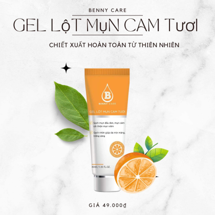 Gel Lột Mụn Cam Tươi MD Beauty Benny Car