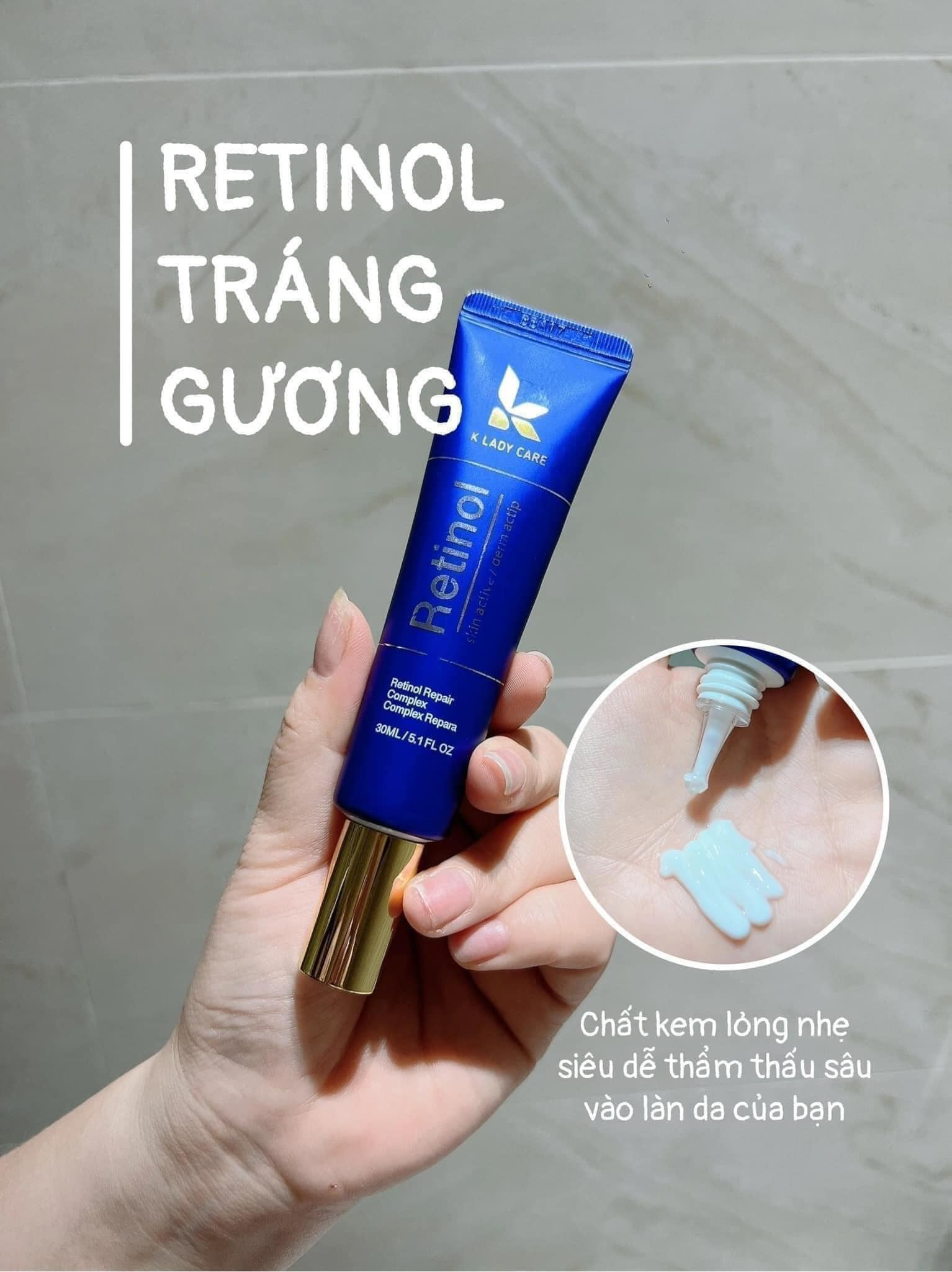 k-lady retionl kem tái tạo