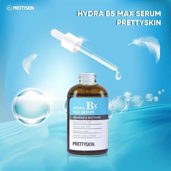 Công Dụng Tinh Chất Serum Phục Hồi Dưỡng Trắng Da Hydra B5 Max Serum Prettyskin
