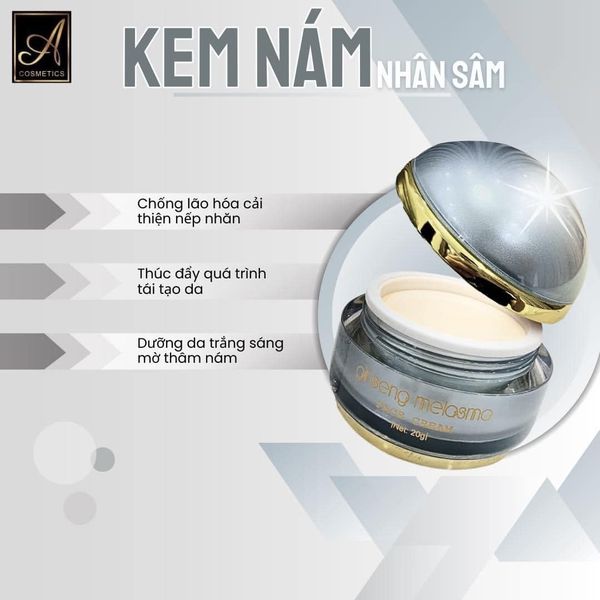 Face Serum Nám Nhân Sâm A Cosmetics Ginseng Melasma Mỹ Phẩm Phương Anh